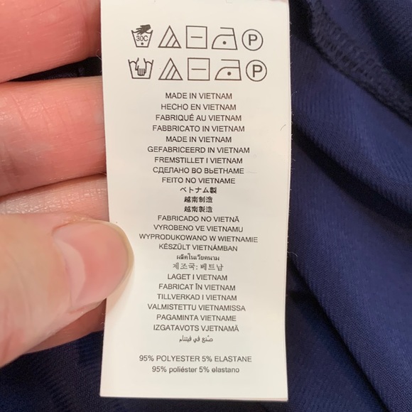 NWOT: Michael Kors sleeveless navy blue dress - Picture 9 of 10